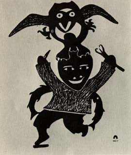 Fisherman and Owl