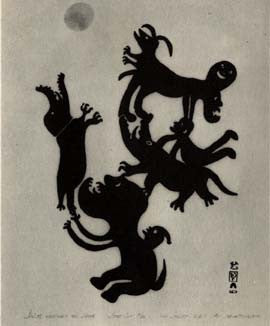 Spirits Reaching for Moon
