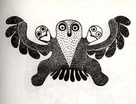 Owl with Chicks