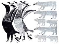 Birds Frightened by Bears