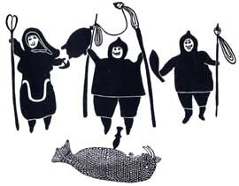 Family with Walrus