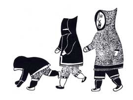 Eskimo Family