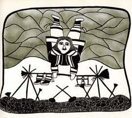 Playing Under a Spring Sky