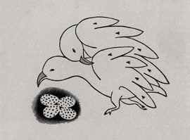 Ptarmigan Near the Nest