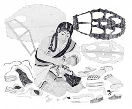 Making Sealskin Kamiks