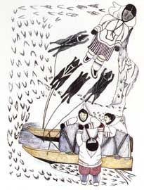 Majualajut (Up Through the Rough Shore Ice)