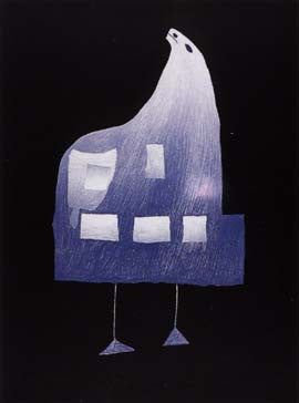 Bird in Winter Night