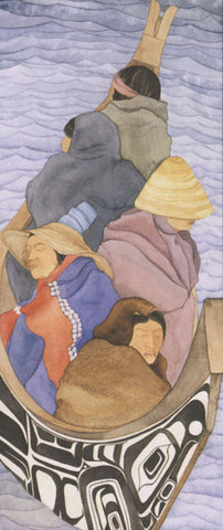 Potlatch Passageóprint by Irene Klar