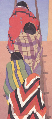 Dance Day Ladderóprint by Irene Klar