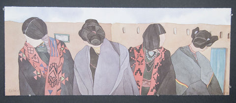 Maidens of Hotevillaóprint by Irene Klar