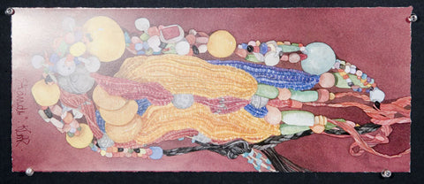 Beadworkóprint by Irene Klar