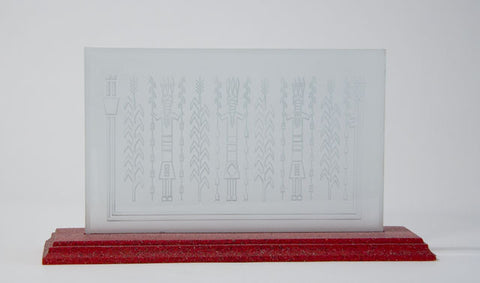 Navajo Glass Display by David Martinez