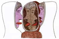 Happy Inuit Making Faces