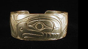 Sterling silver bracelet with traditional tribal designs