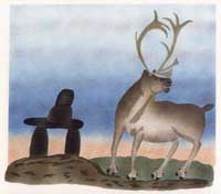 Panniq Follows the Inukshuk