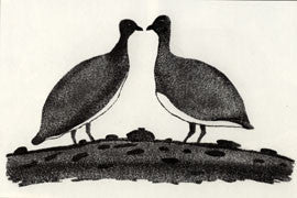 Ptarmigans at Sunrise