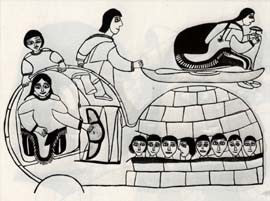 Qiviuq Spits on the Evil Woman