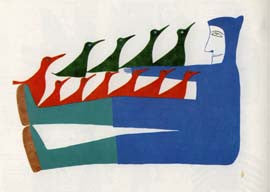 My Dream Of A Person With Birds