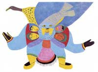 Four Inuit Catch Walrus