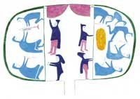 Two Rooms Inside the Iglu