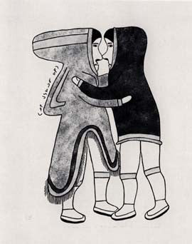 The Couple is Kissing