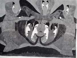 Magicians or Shamans Performing