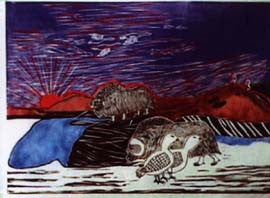 Inuk Becomes any Animal