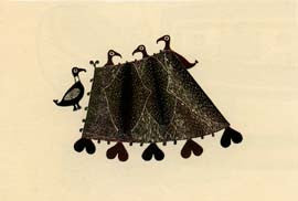 Sealskin Tent and Birds