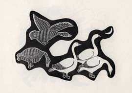 Five Geese