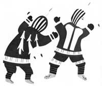 Dancers with Loon Hats