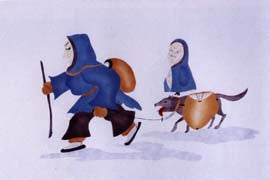 Lady Turns Into Owl And Follows Husband