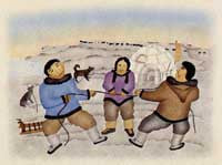 Fighting Over the Woman