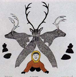 Caribou Skin Tent