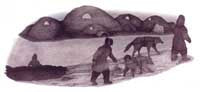 Winter Seal Hunt Camp