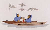 Sharing Dry Fish
