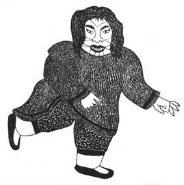 Woman Counting Her Steps