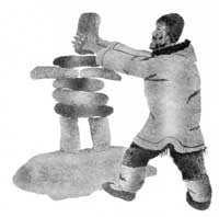 Making Inukshuk