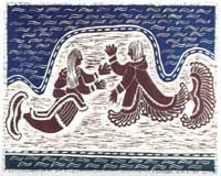 Sea Spirits Playing Their Games