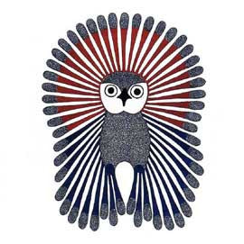 Vibrant Young Owl