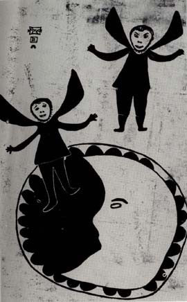 Angels in the Moon