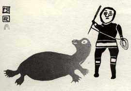 Man and Seal