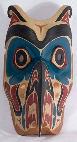 Thunderbird Mask by Alison Kewistep