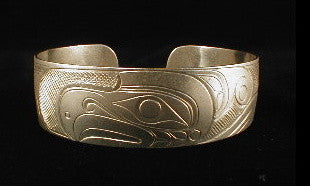 Sterling silver bracelet with traditional tribal designs
