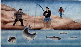 Fishing At Ingalik
